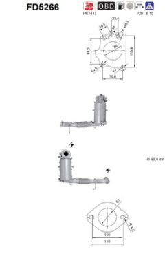 AS FD5266 — Filtru de particule