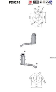 AS FD5275 — Filtru de particule