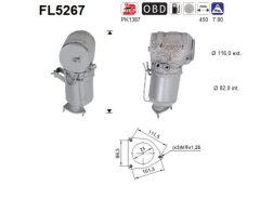 AS FL5267 — Filtru de particule