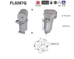 AS FL5267Q — Filtru de particule