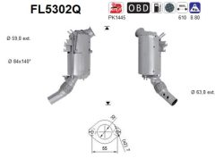 AS FL5302Q — Filtru de particule