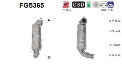 AS FG5365 — Filtru de particule