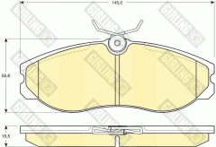 GIRLING 6411051 — Комплект тормозных дисков и колодок