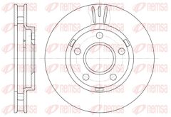 KAWE 6581 10 — Disc de frână