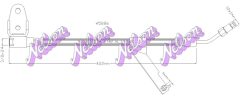 KAWE H5886 — Тормозной шланг