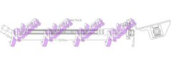 KAWE H6761Q — Furtun de frână