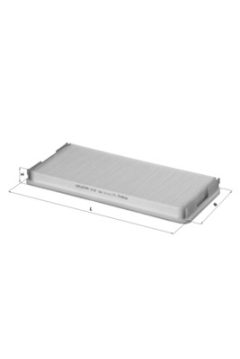 MAHLE LA83 — Filtru habitaclu