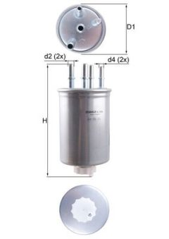 MAHLE KL1026 — Filtru combustibil
