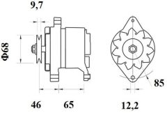 MAHLE MG127 — Генератор