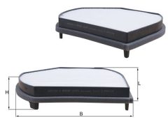 MAHLE LA371 — Filtru habitaclu