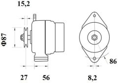 MAHLE MG251 — Генератор