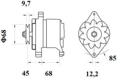 MAHLE MG258 — Генератор