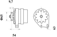 MAHLE MG112 — Alternator