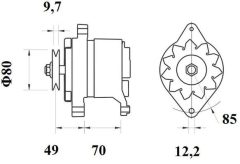 MAHLE MG191 — Генератор