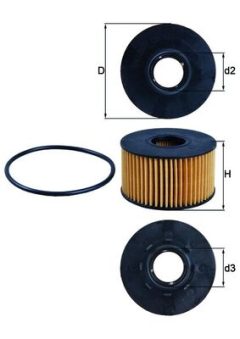 MAHLE OX191D — Масляный фильтр