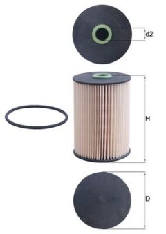 MAHLE KX228D — Filtru combustibil
