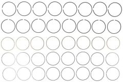 MAHLE 41497CP — Set segmenți piston