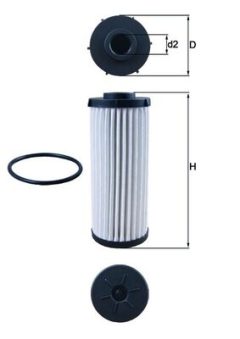 MAHLE HX139D — Фильтр АКПП