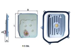 MAHLE HX147KIT — Фильтр АКПП