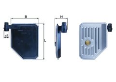 MAHLE HX156 — Фильтр АКПП