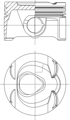 MAHLE 013PI00149000 — Поршень