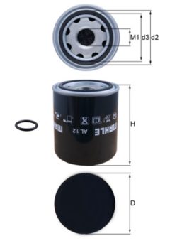 MAHLE AL12 — Картридж осушителя воздуха