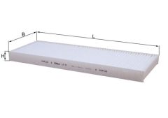 MAHLE LA45 — Салонный фильтр