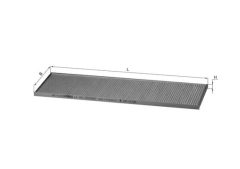 MAHLE LA355 — Filtru habitaclu