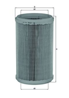 MAHLE LX914 — Фильтр воздушный