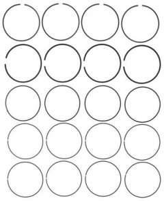 MAHLE 42141CP020 — Set segmenți piston