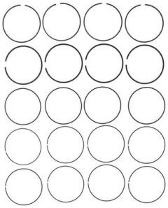 MAHLE 42141CP030 — Set segmenți piston