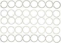 MAHLE 42156CP040 — Set segmenți piston