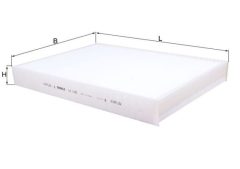 MAHLE LA1185 — Filtru habitaclu