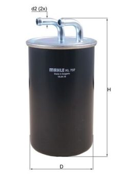 MAHLE KL737 — Filtru combustibil