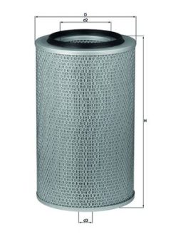 MAHLE LX227 — Фильтр воздушный