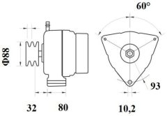 MAHLE MG819 — Alternator