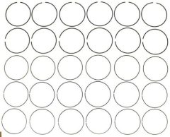 MAHLE 42214CP — Set segmenți piston