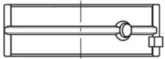 MAHLE 011HL21060000 — Коренной вкладыш
