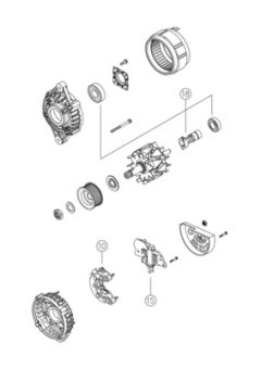 MAHLE MG925 — Alternator