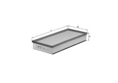 MAHLE LX793 — Фильтр воздушный