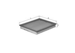 MAHLE LX1272 — Filtru de aer