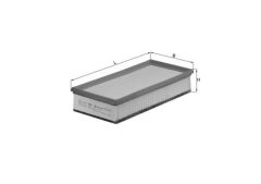 MAHLE LX1295 — Filtru de aer