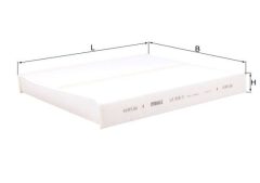 MAHLE LA8163 — Filtru habitaclu