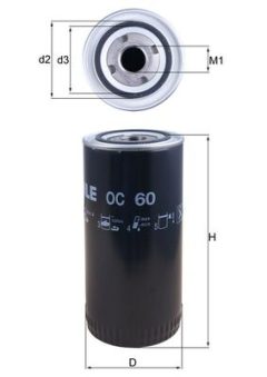 MAHLE OC60 — Масляный фильтр