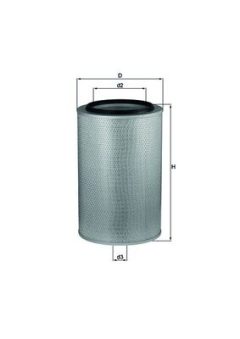 MAHLE LX273 — Filtru de aer