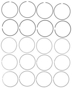 MAHLE 42306CP — Set segmenți piston