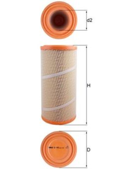 MAHLE LX1142 — Filtru de aer