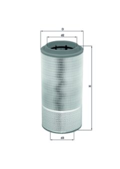 MAHLE LX2109 — Filtru de aer