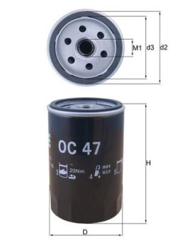 MAHLE OC47 — Масляный фильтр