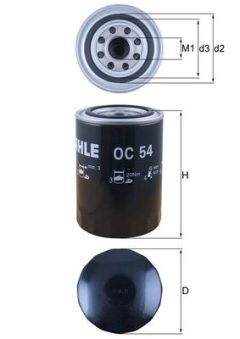 MAHLE OC54 — Filtru de ulei